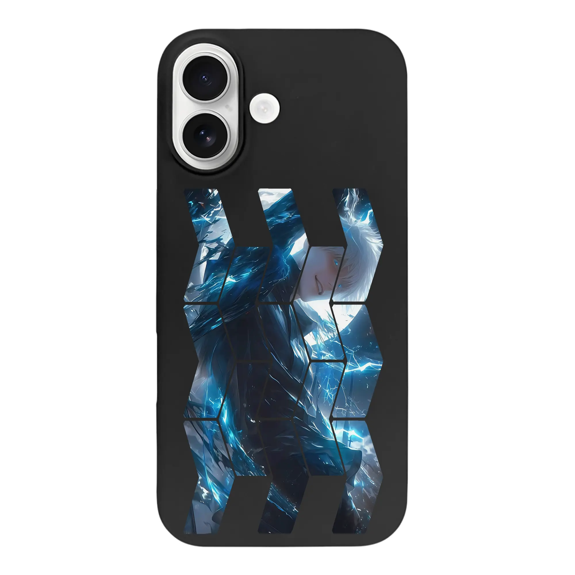 呪術廻戦 グッズ,五条 悟 - iPhone 17 シリーズ シリコンケース 薄型 耐衝撃 指紋防止 ソフトタッチカバー 精密フィット 傷防止 保護ケース iPhone 17/17 Air/17 Pro/17 Pro Max 対応